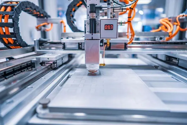 Maquinação de precisão numa máquina de controlo numérico