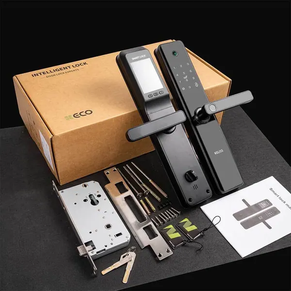 Fechadura Keliss Astra AT010 com o kit de montagem